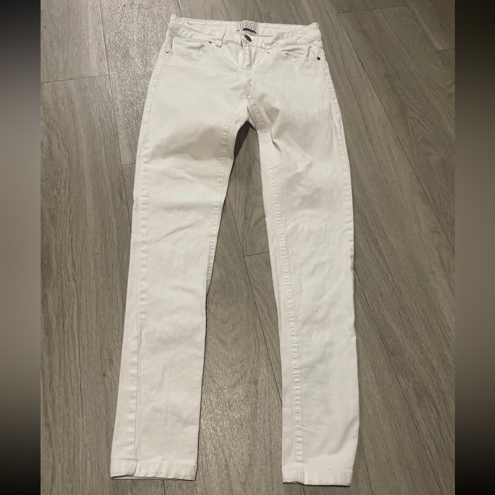Luna Tuccini Women's White Skinny Jeans